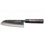 Japonský Santoku nôž Tojiro Shippu Black 165mm