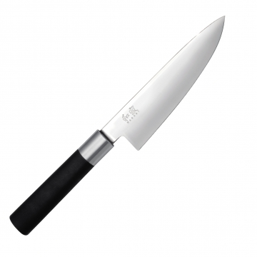 Nôž šéfkuchára malý KAI Wasabi Black 150mm