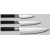 Sady kuchyňských nožů KAI Wasabi Black 67S-300, 3 ks (100mm,150mm,200mm)