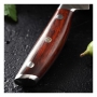 Japonský nôž na mäso Gyuto / Chef Kiritsuke Dellinger Rose-Wood Damascus, 215mm