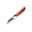 Japonský nôž na okrajovanie ovocia a zeleniny Dellinger Rose-Wood Damascus, 70mm
