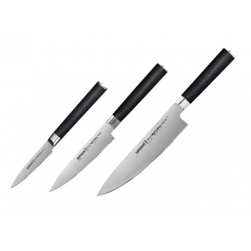 Sada kuchynských nožov Samura MO-V (SM-0230), 90mm, 125mm, 200mm