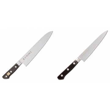 Japonský šéfkucharský nôž Tojiro Western 300mm + Japonský univerzálny nôž Tojiro Western 150mm