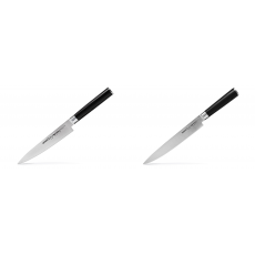 Univerzální nůž Samura Mo-V (SM-0023), 150 mm + Filetovací nůž Samura MO-V (SM-0045), 230mm