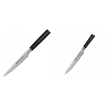 Nůž na rajčata Samura MO-V (SM-0071), 120mm + Filetovací nůž Samura MO-V (SM-0045), 230mm