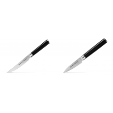 Steakový nůž Samura Mo-V (SM-0031), 120mm + Nůž na ovoce a zeleninu Samura Mo-V (SM-0010), 90mm