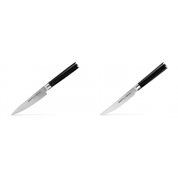 Univerzální nůž Samura Mo-V (SM-0021), 125mm + Steakový nůž Samura Mo-V (SM-0031), 120mm