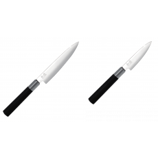Univerzální nôž KAI Wasabi Black (6715U), 150 mm + Univerzální...
