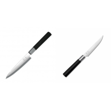 Plátkovací nůž KAI Wasabi Black Yanagiba, 155mm + Steakový nôž...