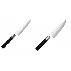 Univerzální nôž KAI Wasabi Black (6715U), 150 mm + Wasabi Black...
