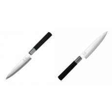 Plátkovací nůž KAI Wasabi Black Yanagiba, 155mm + Univerzální...