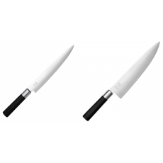 Nôž plátkovací KAI Wasabi Black, 230 mm + Wasabi Black Nôž...