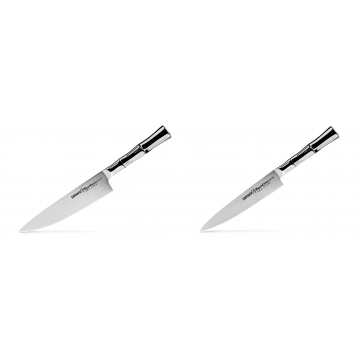 Šéfkucharský nôž Samura Bamboo (SBA-0085), 200 mm + Univerzálny nôž Samura Bamboo (SBA-0023), 150 mm