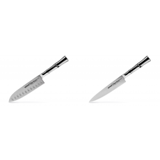 Malý Santoku nůž Samura Bamboo (SBA-0093), 137 mm + Univerzálny...