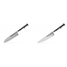 Malý Santoku nůž Samura Bamboo (SBA-0093), 137 mm + Šéfkucharský...