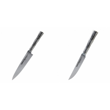 Univerzální nôž Samura Bamboo (SBA-0021), 125 mm + Steakový nůž Samura Bamboo (SBA-0031), 110 mm