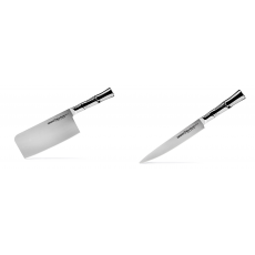 Kuchyňský nůž-sekáček Samura Bamboo (SBA-0040), 180 mm +...