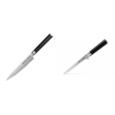 Univerzální nůž Samura Mo-V (SM-0023), 150 mm + Vykosťovací nůž...