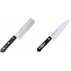Japonský Nakiri nôž Tojiro Western 165mm + Japonský univerzálny nôž Tojiro Western (F-313), 135 mm