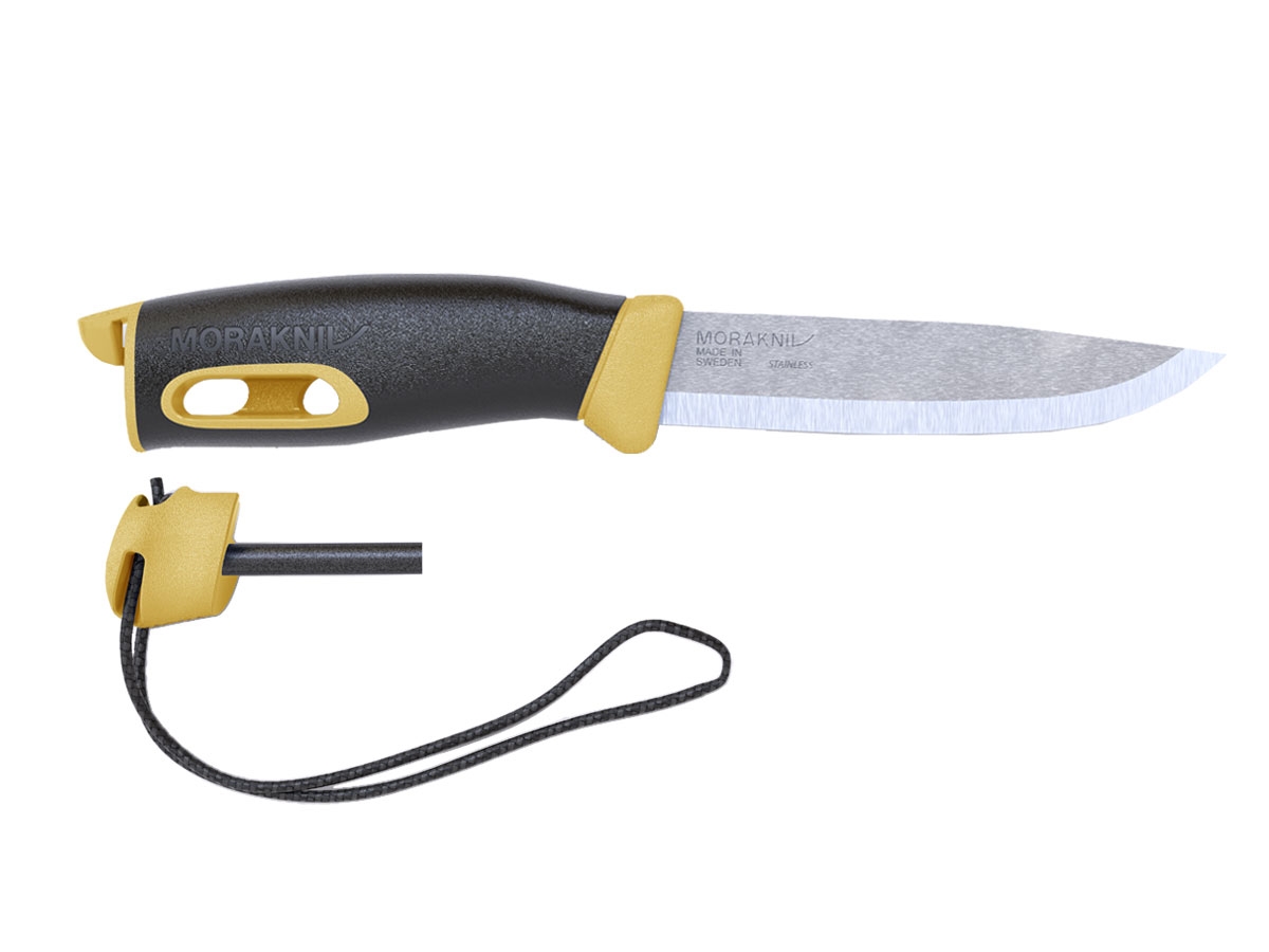 Outdoorový nôž Morakniv Companion Spark Yellow (13573) 104mm