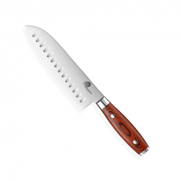 Santoku nôž Dellinger 7" German 1.4116 Pakka Wood 180mm