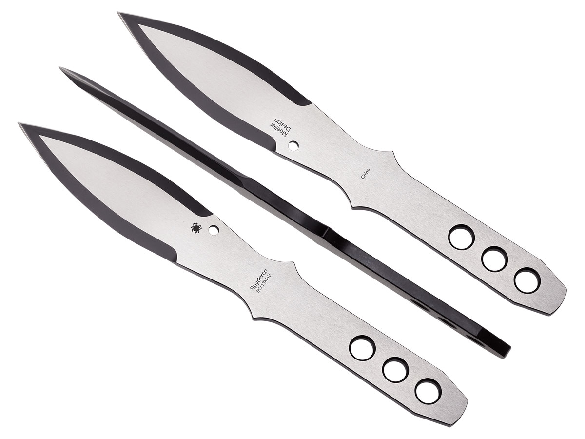 Sada vrhacích nožov Spyderco Spyderthrower Large (TK01LG) 168mm 3ks