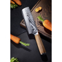 Sada kuchynských nožov Seburo HOKORI Damascus Elite 2ks (Nakiri nôž 170mm, Santoku nôž 175mm)