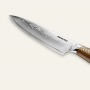 AKCIA 1+1 Plátkovací nôž Seburo SUBAJA Damascus 195mm + Šéfkucharský nôž Seburo SUBAJA Damascus 200mm