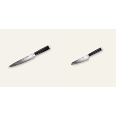 AKCIA 1+1 Plátkovací nôž Seburo SARADA Damascus 200mm + Honesuki...