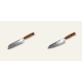 AKCIA 1+1 Santoku nôž Seburo SUBAJA Damascus 175mm + Kiritsuke (majster-šéf, santoku) nôž Seburo SUBAJA Damascus 180mm