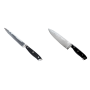 AKCIA 1+1 Kuchynský univerzální nůž Seburo WEST Professional Damascus 130mm + Šéfkucharský nôž Seburo WEST Professional Damascus 220mm