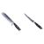 AKCIA 1+1 Santoku nůž Seburo WEST Professional Damascus 190mm +...