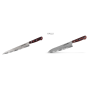 AKCIA 1+1 Nôž Yanagiba na sushi Samura KAIJU (SKJ-0045) 240mm + Šéfkuchařský nůž Samura KAIJU (SKJ-0085) 210mm